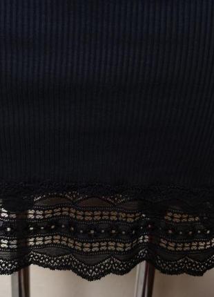 Шелковая туника топ платье мини в винтажном стиле кружево nile /5223/7 фото