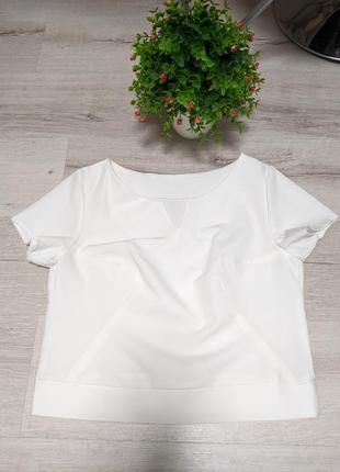 Блуза молочного кольору3 фото