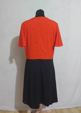 Платье колор блок с вискозы cos6 фото