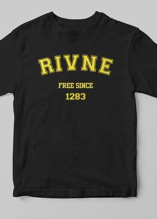 Футболка с принтом "ровно"