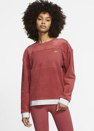 Фліс толстовка термо nike womens icon clash therma fleece crew shirts