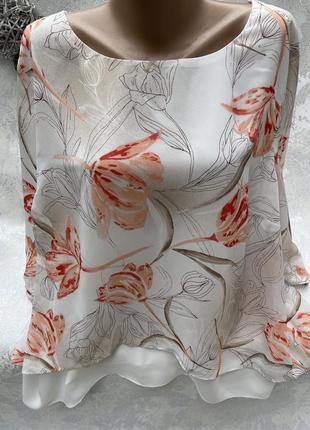 Шикарная нежная блуза