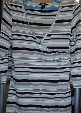 Кофточка h&m туника стретч для беременных