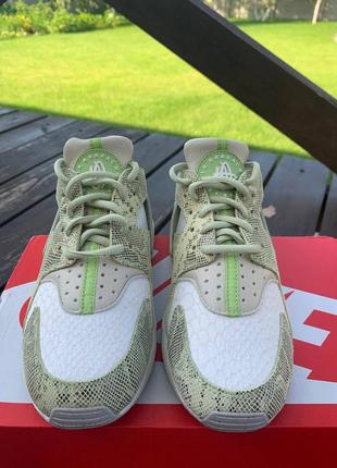 Nike air huarache "green snakeskin"3 фото