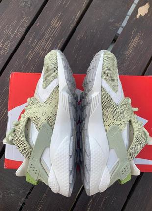 Nike air huarache "green snakeskin"6 фото