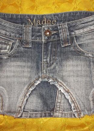 Короткая юбка стильная р.s - madge3 фото