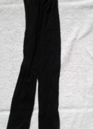 Черные колготы на 5-6 лет