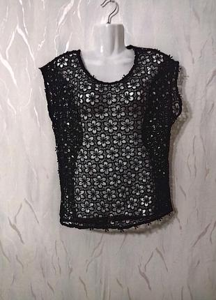 Очень красивая кружевная блузочка-разлетайка проиводства  турция