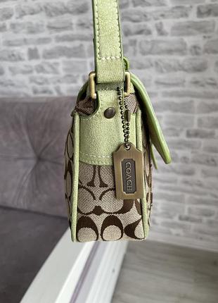 Кожаная сумка coach винтаж 3