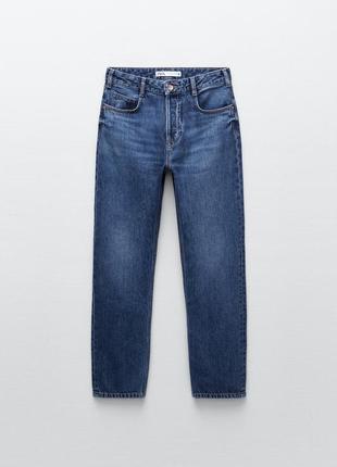 Zara girlfriend синие джинсы 36 размер1 фото