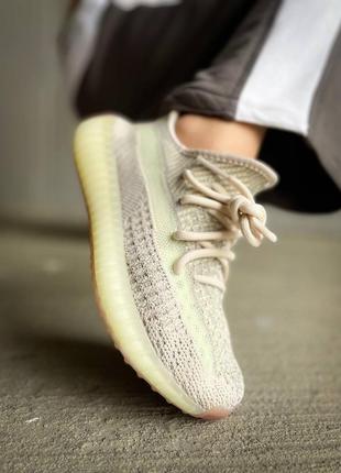 Кроссовки женские adidas yeezy boost 350 v2 "citrin"" кросівки жіночі адідас1 фото