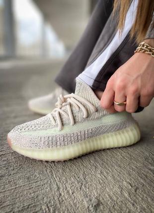 Кроссовки женские adidas yeezy boost 350 v2 "citrin"" кросівки жіночі адідас4 фото