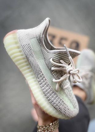 Кроссовки женские adidas yeezy boost 350 v2 "citrin"" кросівки жіночі адідас9 фото