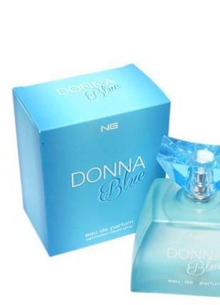Парфумована вода для жінок, ng perfumes donna blue, 100 мл, парфуми, для дівчат, гарний подарунок