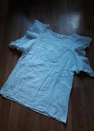 Шикарная легкая блуза, 3d цветок, вышивка3 фото