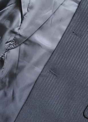Фірмовий чорний шкільний костюм комплект трійка (піджак жилетка штани)2 фото