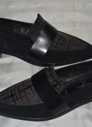 Лофери туфли zign кожа размер 41, туфлі шкіра