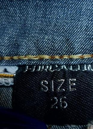 Довгі шорти джинсові forcalun jeans з жовтими блискавками,річний коттон10 фото