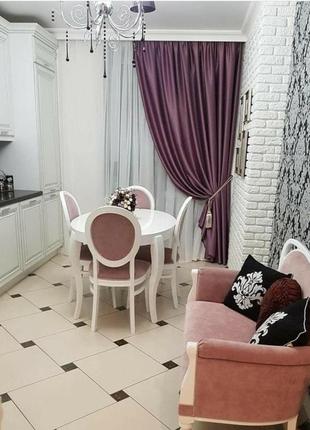 Ткань для штор шенил на подкладе блэкаут. матовый шенилл для штор в разных цветах