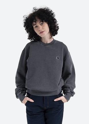 Свитшот женский carhartt wip w nelson sweat black