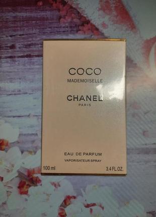 Chanel coco mademoiselle 100мл жіночий парфум парфумована вода оригінал коко мадмуазель мадмазель