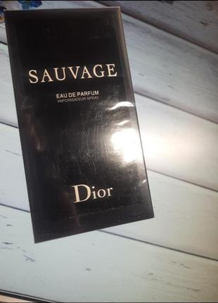 Dior sauvage parfum 100 мл чоловіча парфумована вода саваж діор оригінал 100мл