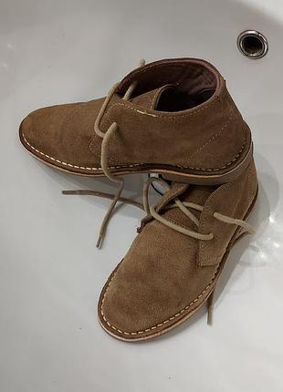 Черевики натур замша унісекс