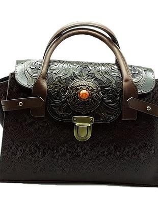 Сумка из натуральной кожи.