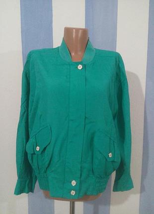 Літній вінтажний бомбер