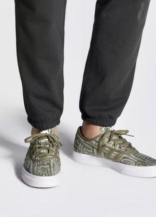 Шикарные унисекс текстильные скейтерские кеды adidas (оригинал)