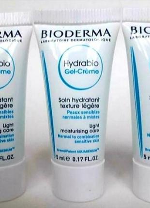 Bioderma hydrabio gel-creme зволожуючий гель-крем для особи