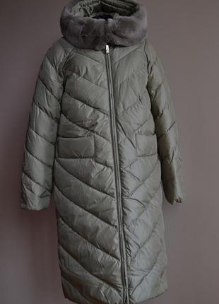 Красивое пальто lusskiri на холлофайбере, xxl, 50