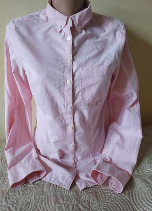 Плотная хлопковая рубашка в мелкий горошек от charles tyrwhitt