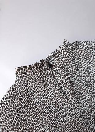Сукня анімалістичний принт пліссе 🌻 літній розпродаж 🌻6 фото