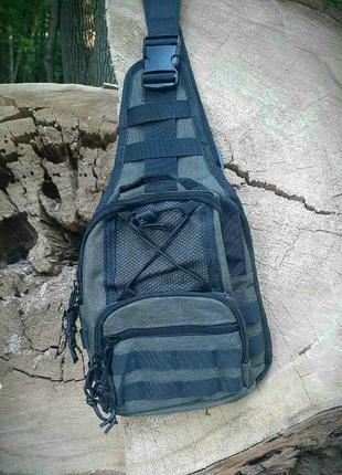 Тактовна військова сумка на одне плече. рюкзак барсетка