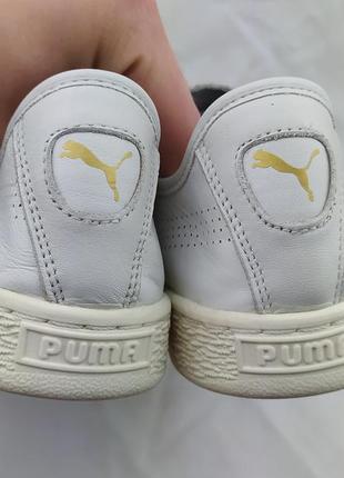 Стильные кожаные кроссовки кеды puma basket suede trinomic оригинал пума6 фото