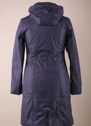 Жіноча демісезонна довга куртка плащ великих розмірів mishele 48, 56 розмір осінь весна2 фото