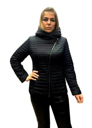 Женская демисезонная куртка-косуха  lusskiri 6163 m, l, xl, осень весна