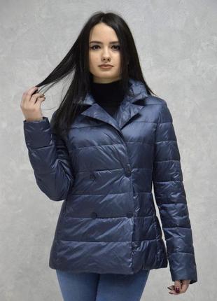 Женская демисезонная куртка пиджак больших размеров monte cervino 1820
