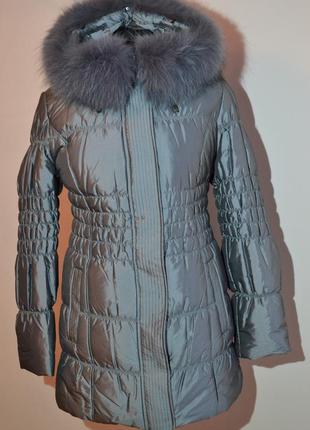 Куртка пуховик shenowa розмір 46, l, зима