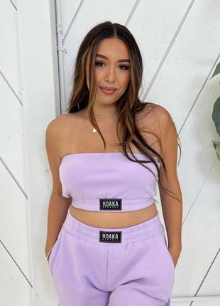 Короткий топ спортивний hoaka