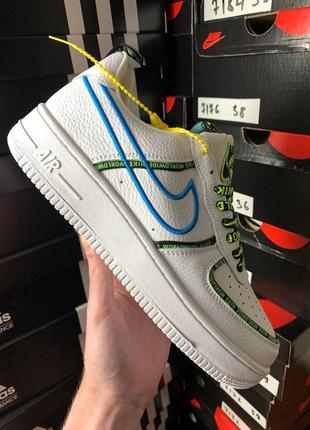 Nike air force green laces10 фото