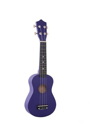 Укулеле (гавайская гитара) hm100-gb темно-фиолетовый (mrk20112002)