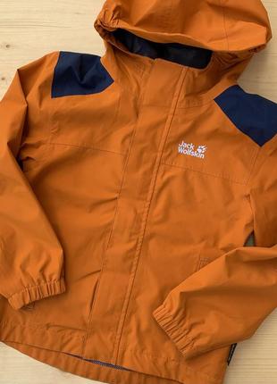 Ветровка детская фирмы jack wolfskin oak creek jacket, размер 116