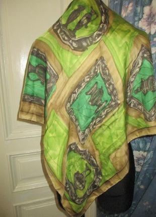 Вінтажний шовковий хустку jacgmar