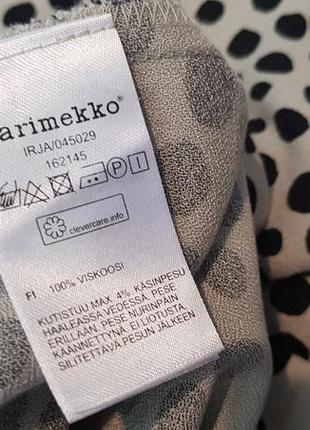 Marimekko стильное дизайнерское платье 9