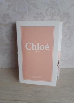 Chloe l'eau eau de toilette, пробник 2