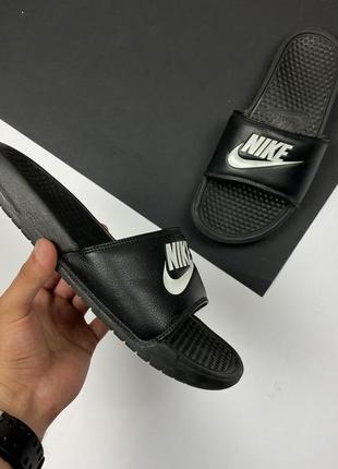 Шльопанці nike benassi jdi original черные летние