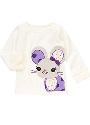 Gymboree (usa) красивый реглан для вашей крохи, 4 года