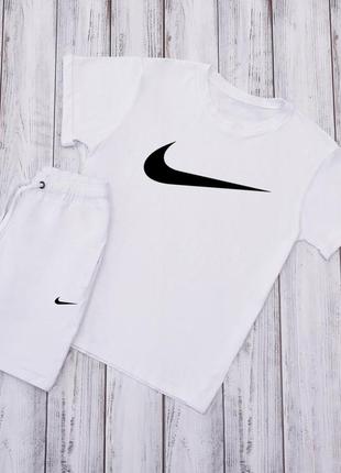 Комплект костюм с принтом Pig nike найк шорты + футболка